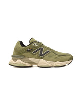 New Balance 9060 Sneakers Basses Unisexe en Suède et Mesh, Amorti ABZORB