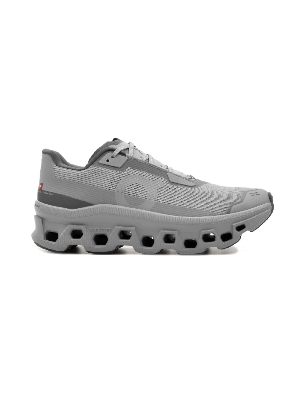 On Cloudmonster Void Alloy/Glacier | Homme | Chaussures Running | Mesh Tactile