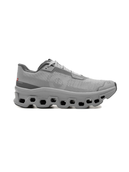 On Cloudmonster Void Alloy/Glacier | Homme | Chaussures Running | Mesh Tactile