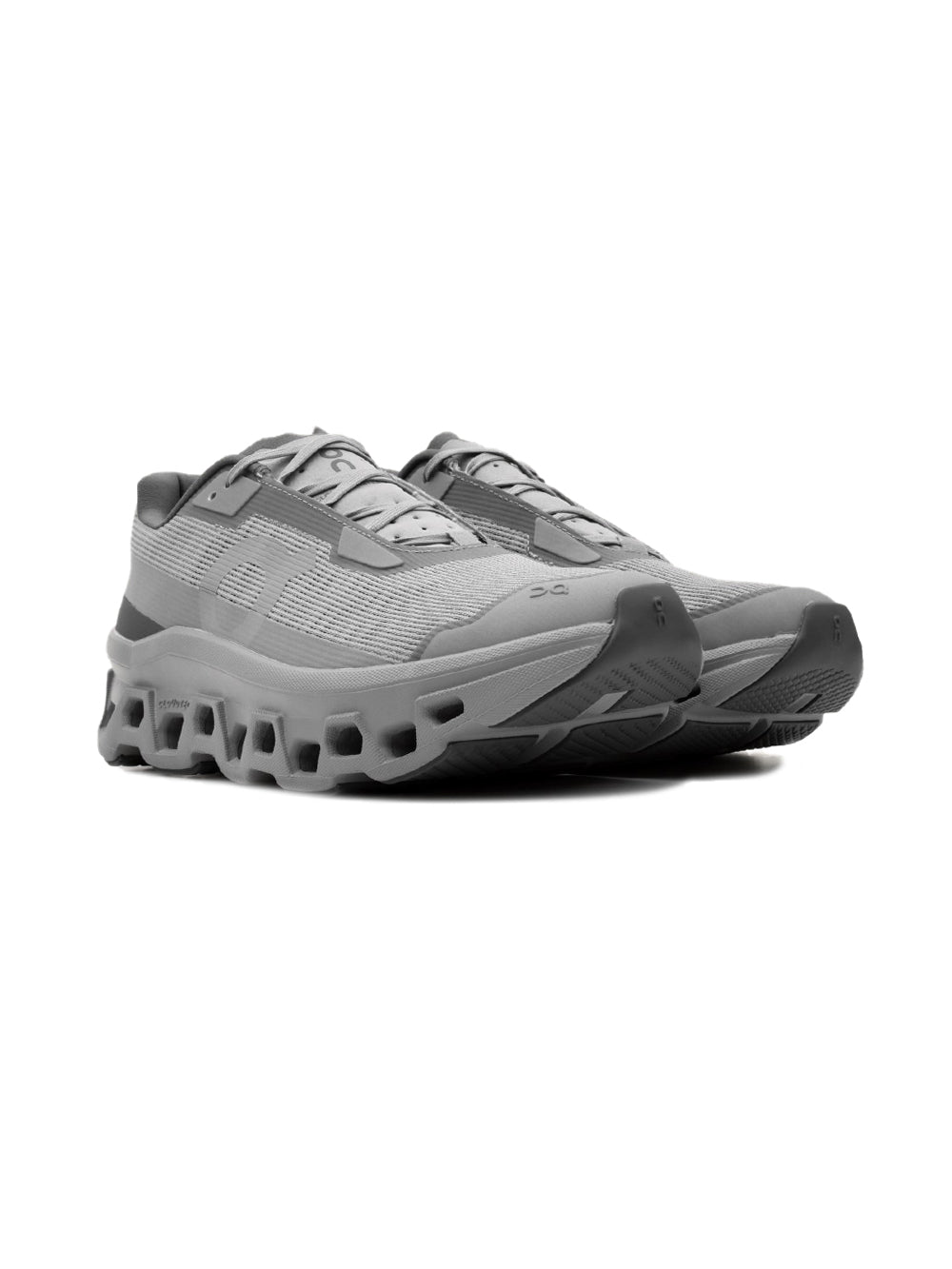 On Cloudmonster Void Alloy/Glacier | Homme | Chaussures Running | Mesh Tactile