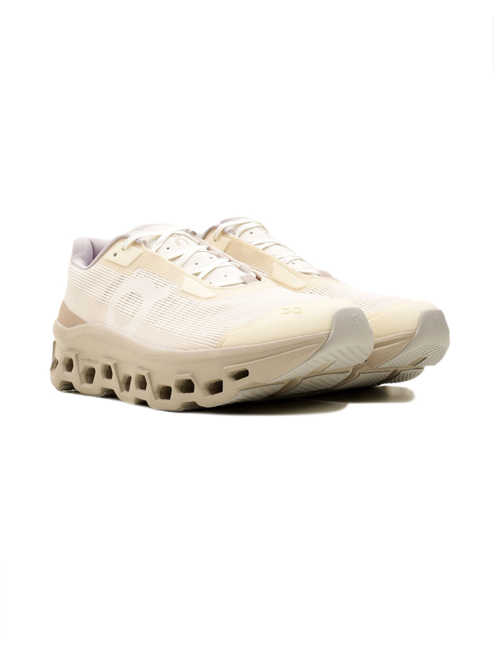 On Cloudmonster Void Dew/Truffle | Homme | Chaussures Running | Mesh Tactile