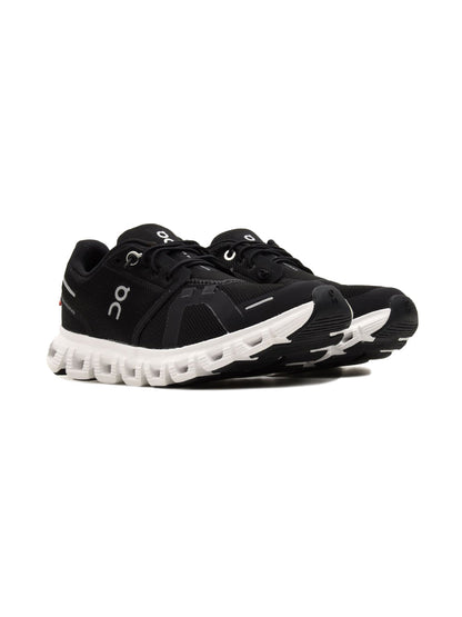 On Cloud 6 Black/White | Femme | Chaussures Running | Mesh CloudTec