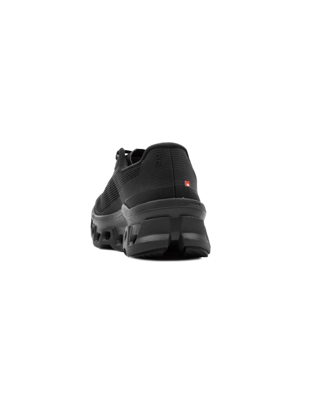 On Cloudmonster Void Black/Black | Femme | Chaussures Running | Mesh Tactile
