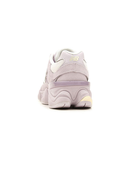 New Balance 9060 Horizon Gris baskets basses enfant daim et mesh multicolore, détail semelle
