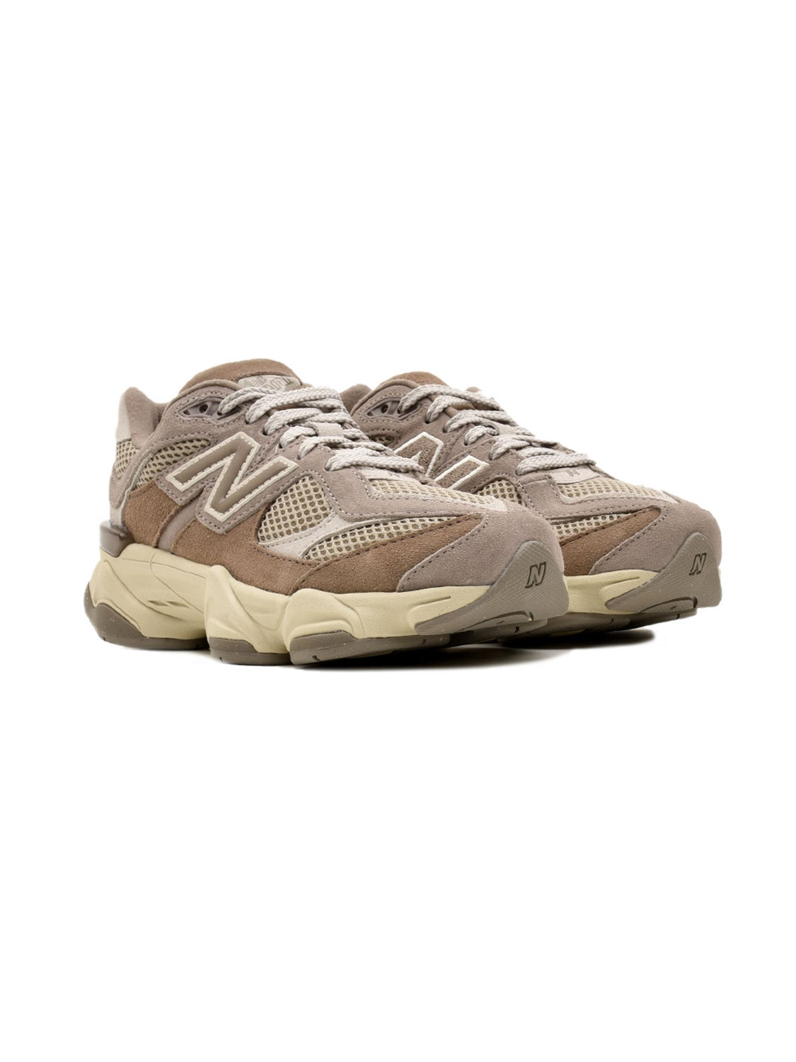 Sneakers Basses New Balance 9060 enfant marron