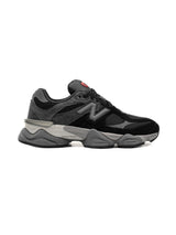 New Balance 9060 Sneakers Basses Unisexe en Suède et Mesh, Amorti ABZORB