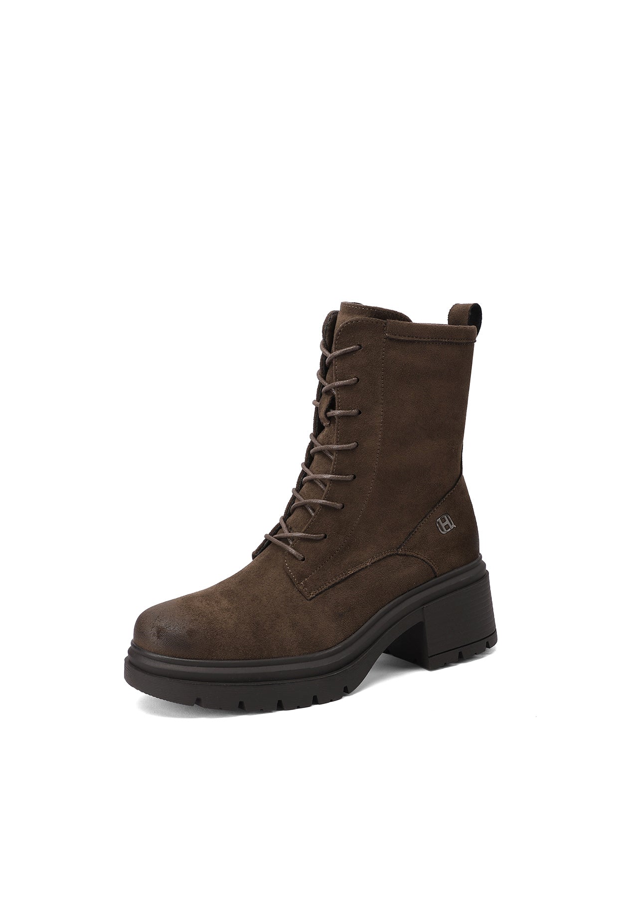 Bottines Rangers Femme Lorène – vue de dessus