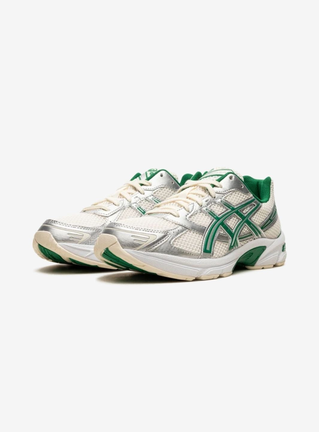 ASICS Gel-1130 Cream Kale Baskets Crème Vert Homme Femme - 2