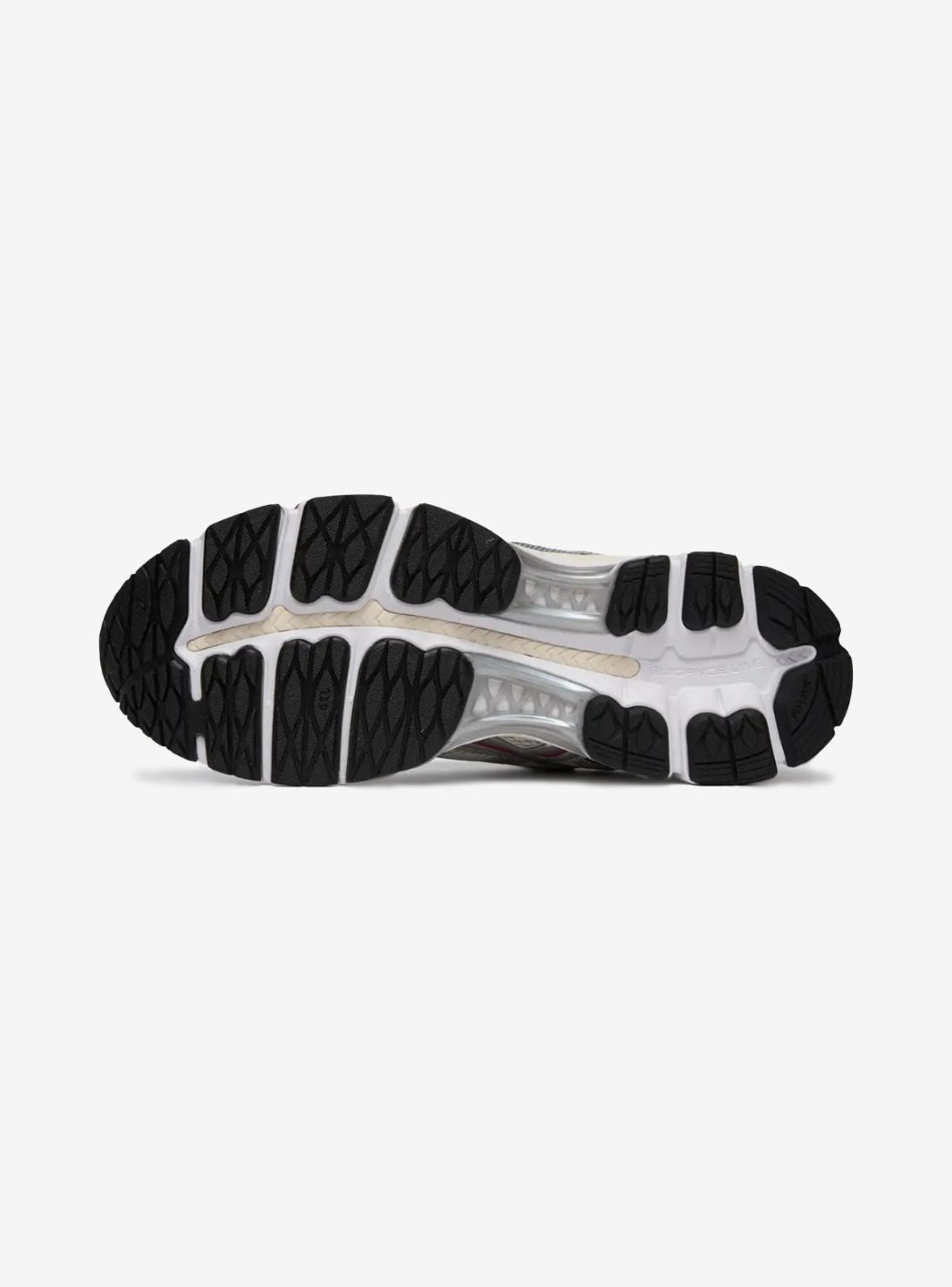 Sneakers basses Asics Gel-Kayano 12.1 silver burgundy unisexe