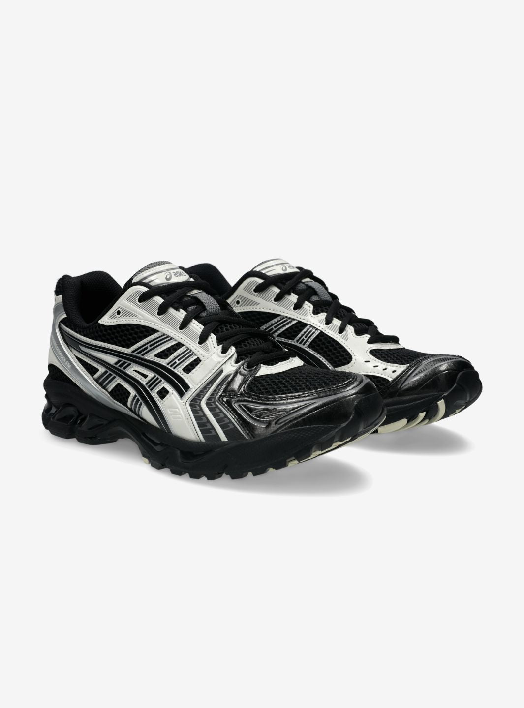 ASICS Gel-Kayano 14 Black Cream Baskets Noir Crème Homme Femme - 4