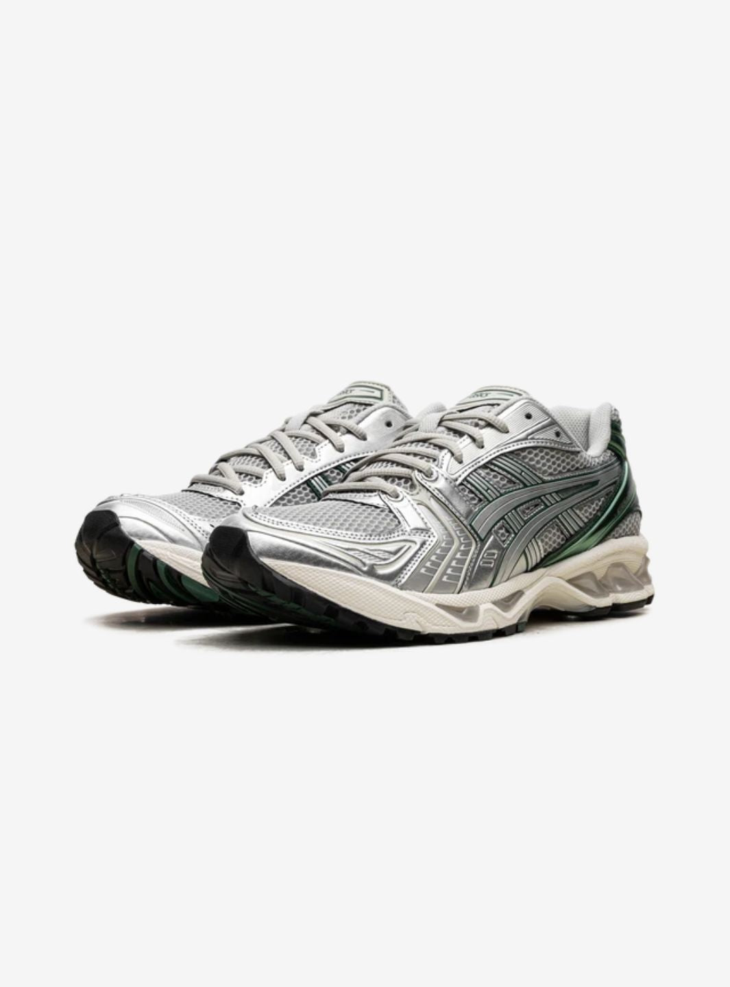 ASICS Gel-Kayano 14 Dried Leaf Green Pure Silver Baskets Vert Argent Mixte - 2