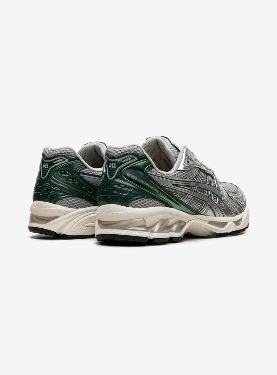 ASICS Gel-Kayano 14 Dried Leaf Green Pure Silver Baskets Vert Argent Mixte - 3
