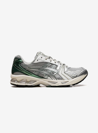ASICS Gel-Kayano 14 Dried Leaf Green Pure Silver Baskets Vert Argent Mixte - 4