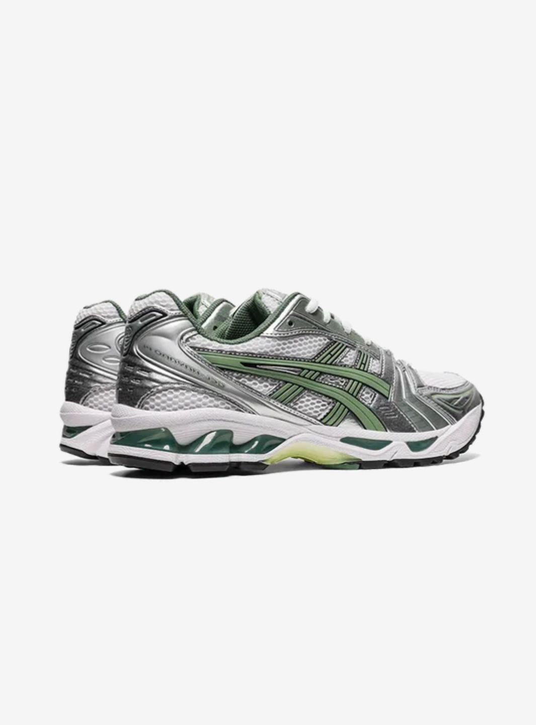 Sneakers basses Asics Gel-Kayano 14 white pure silver slate grey sage unisexe