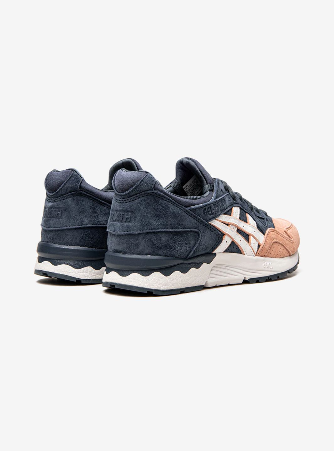 ASICS Gel-Lyte V x Kith Salmon Toe Baskets Bleu Rose Homme Femme - 3