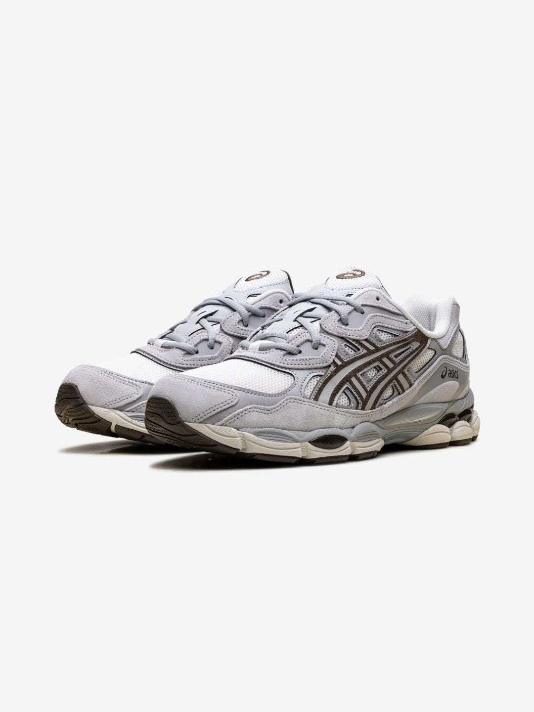 Baskets ASICS Gel-NYC Cream Cement Grey Brown – vue 2