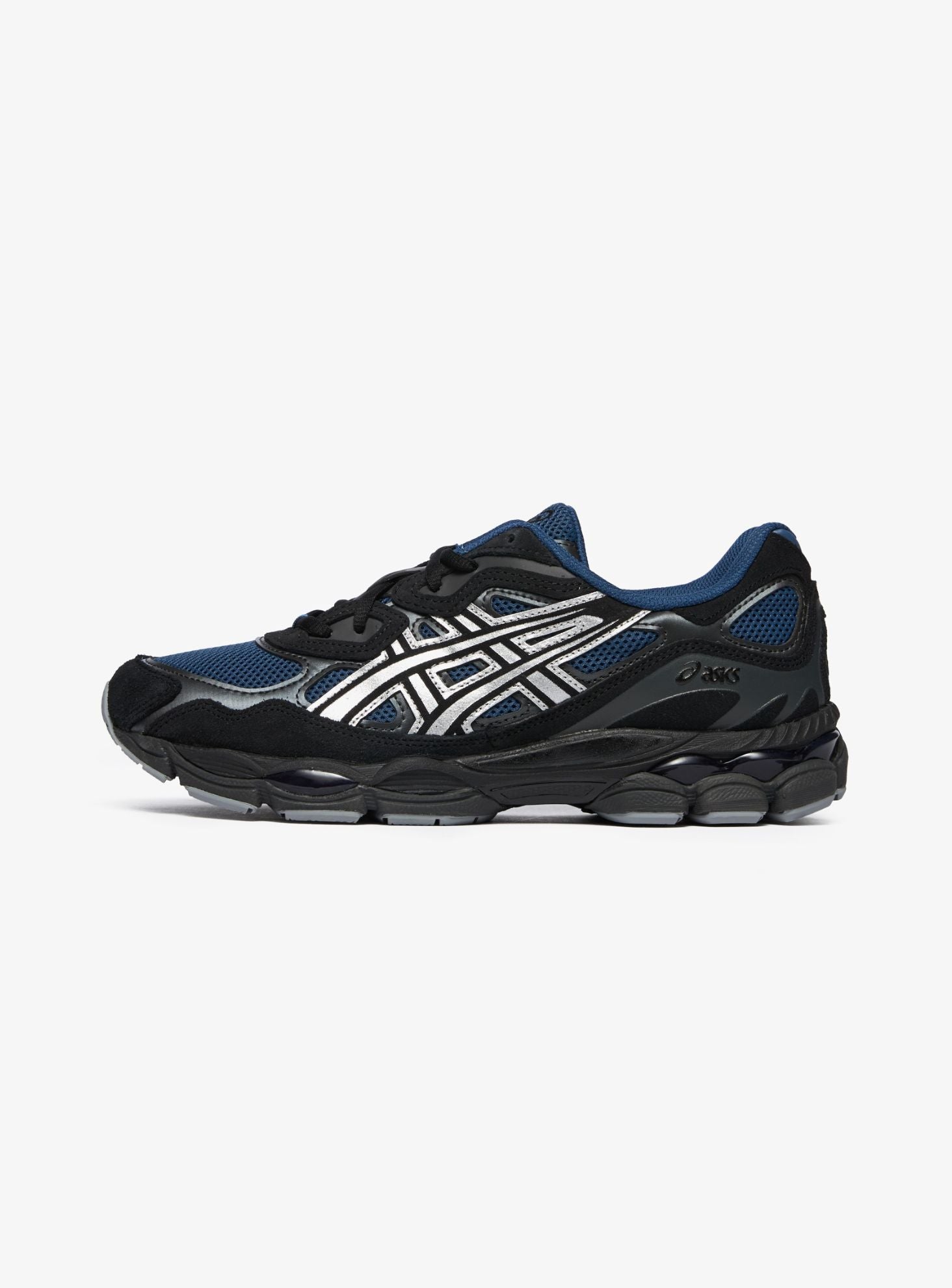 Baskets ASICS Gel-NYC Independence Blue Silver – vue 1