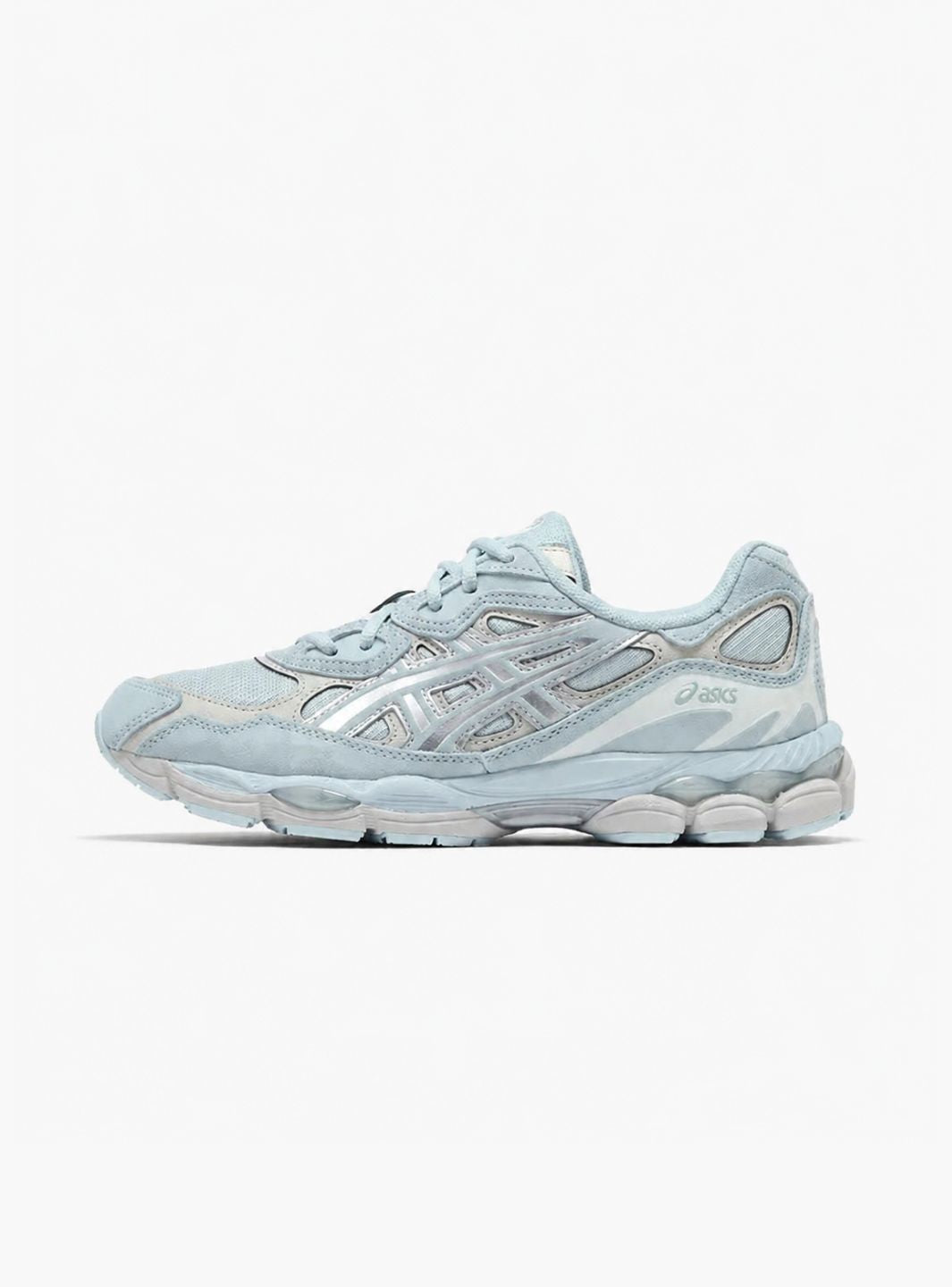 Baskets ASICS Gel-NYC Storm Cloud Pure Silver – vue 1