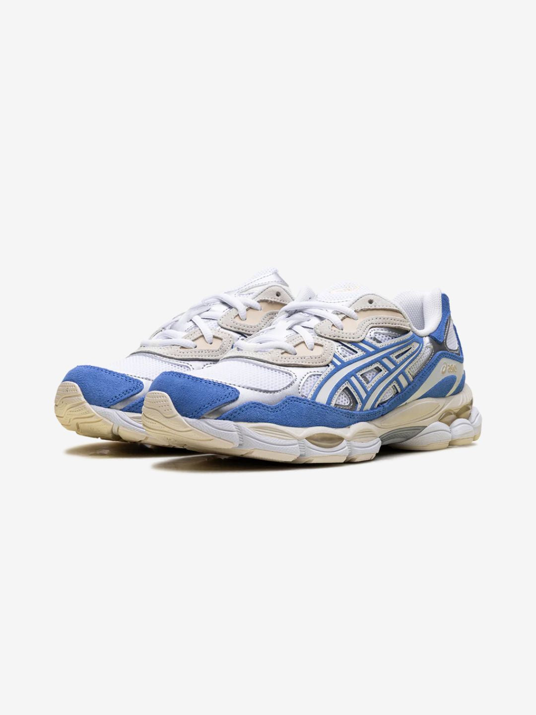Baskets ASICS Gel-NYC White Blue Coast – vue 2