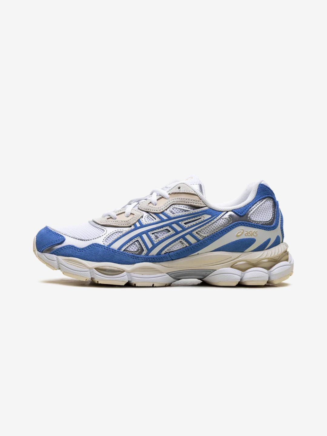 Baskets ASICS Gel-NYC White Blue Coast – vue 1