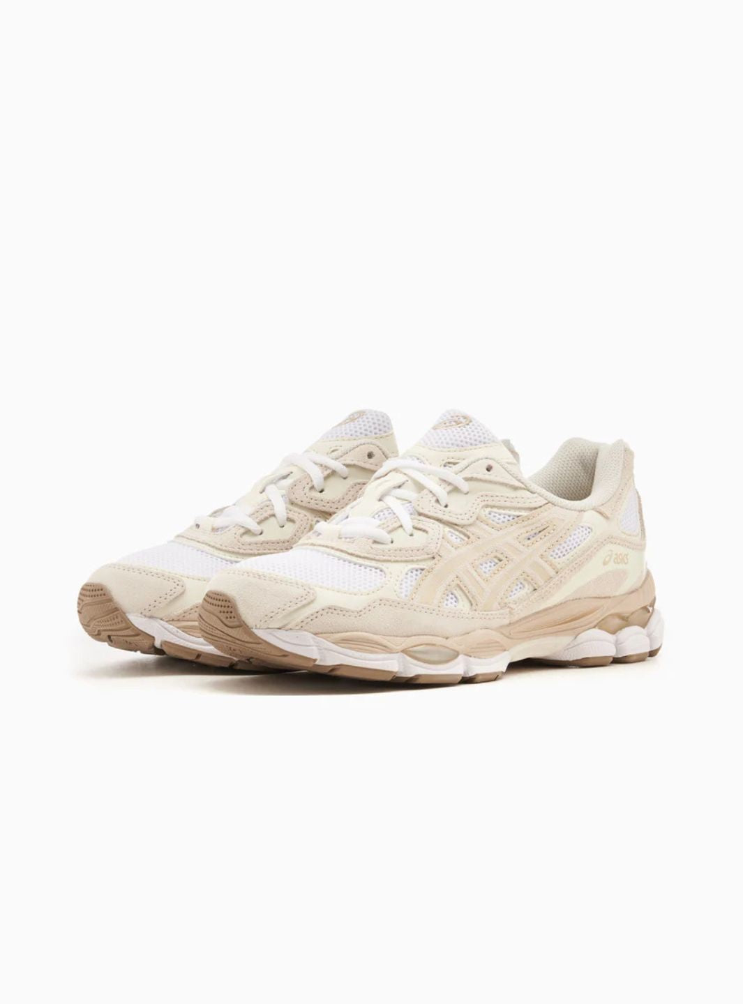 Baskets ASICS Gel-NYC White Feather Grey – vue 2