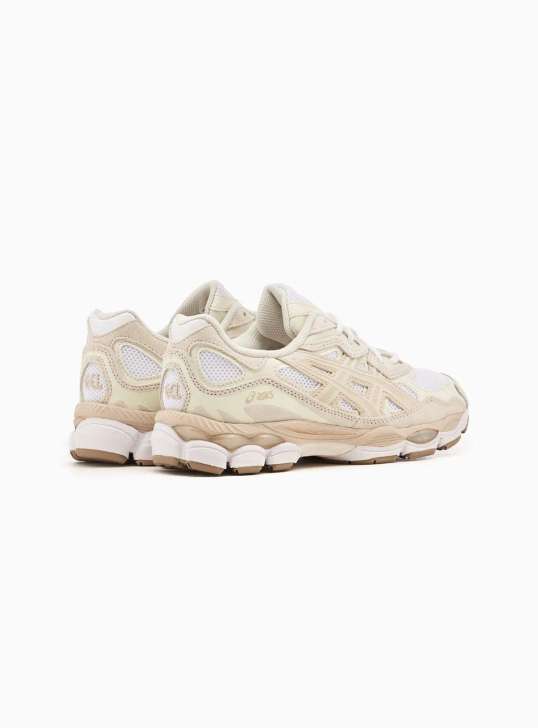 Baskets ASICS Gel-NYC White Feather Grey – vue 3