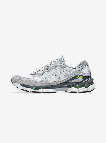 Baskets ASICS Gel-NYC White Glacier Grey – vue 1