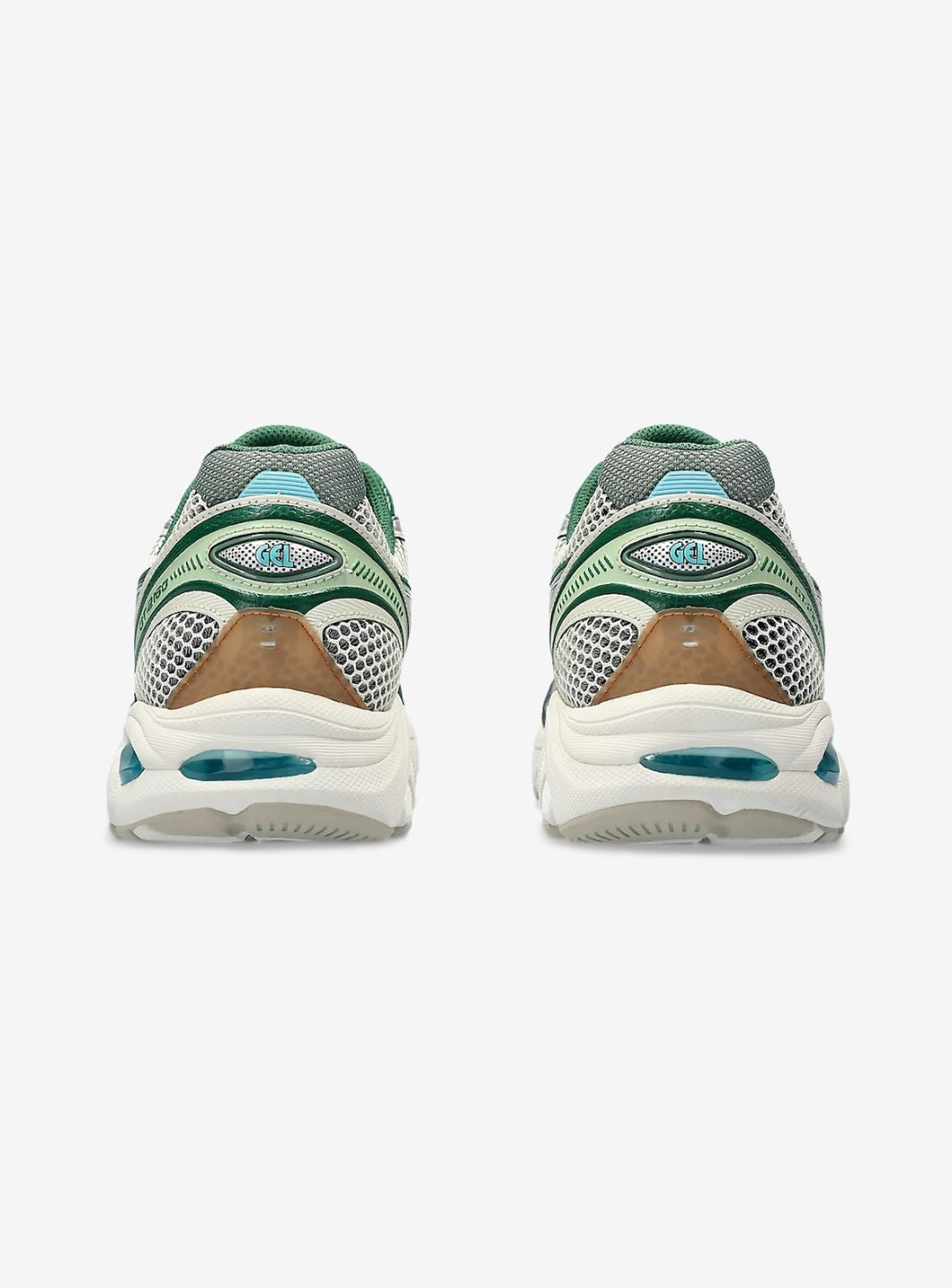 Asics GT-2160 Above The Clouds baskets basses homme et femme en mesh et cuir synthétique multicolore, détail tige