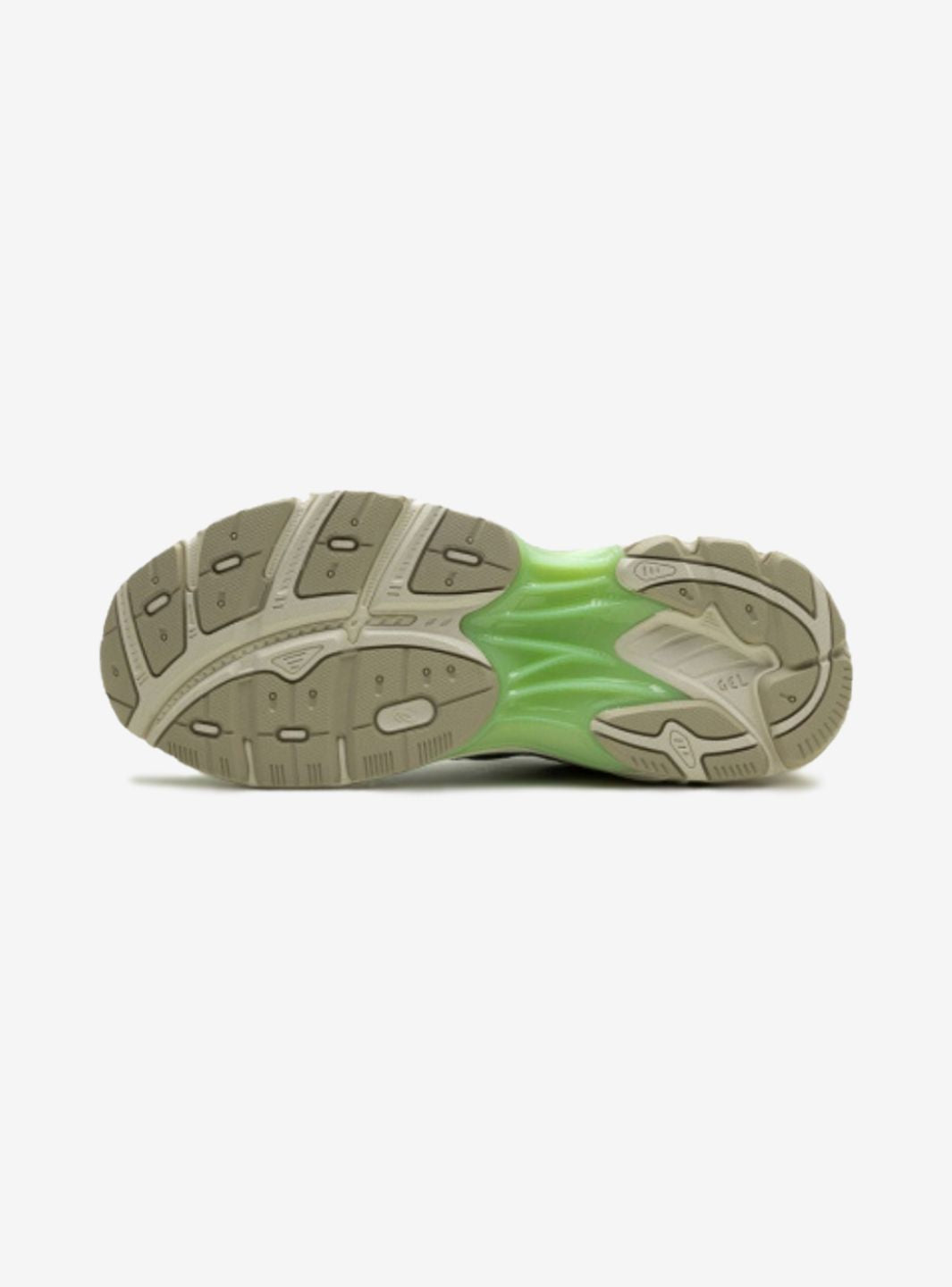 Asics GT-2160 Above The Clouds baskets basses homme et femme en mesh et cuir synthétique multicolore, vue de dessus