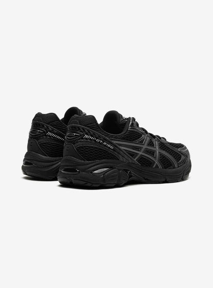 Asics GT-2160 JJJJound Black baskets basses homme et femme en mesh et cuir synthétique noir, détail semelle