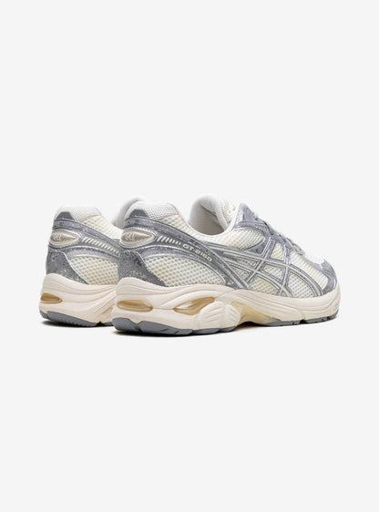 Asics GT-2160 Pre-Aged Pack Sheet Rock baskets basses homme et femme en mesh et cuir synthétique gris, détail semelle