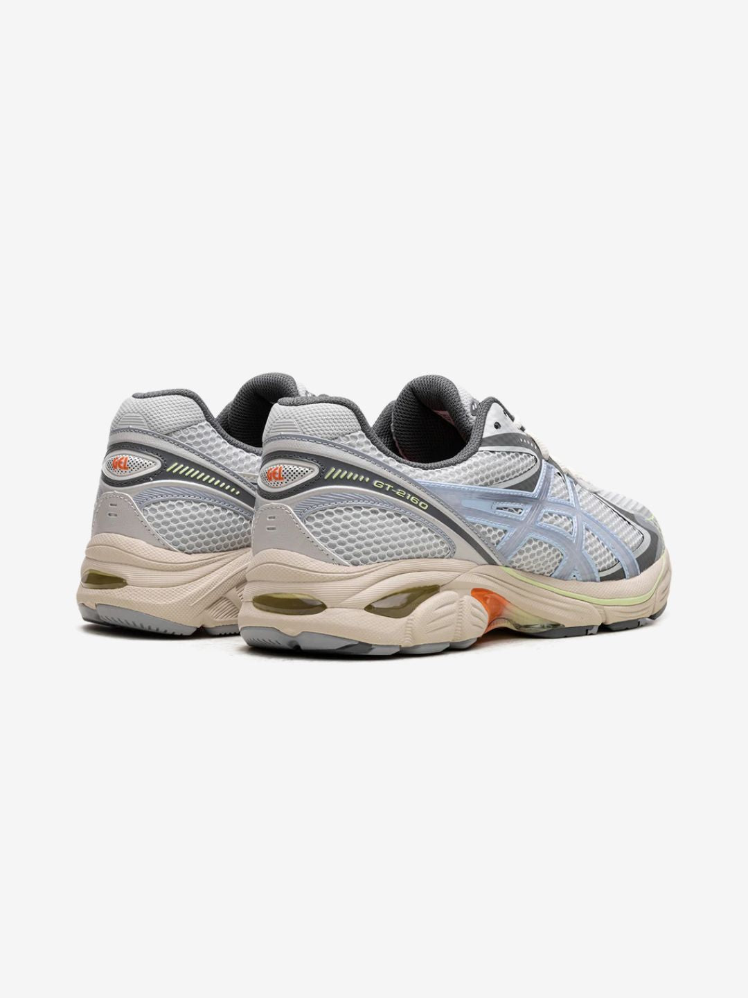 Asics GT-2160 Tomo Curation Kogarashi Glacier Grey baskets basses homme et femme en mesh et cuir synthétique gris, détail sem