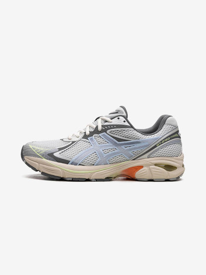 Asics GT-2160 Tomo Curation Kogarashi Glacier Grey baskets basses homme et femme en mesh et cuir synthétique gris, vue de pro
