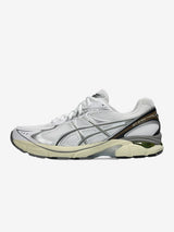 Asics GT-2160 Homme Femme White Soft Yellow, Baskets Basses en Mesh et Cuir Synthétique, Amorti GEL