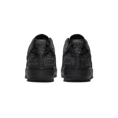 Nike Air Force 1 Low World Tour Black, Baskets Basses Unisexe Cuir – photo 3