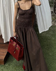 Robe Longue Femme Plissée – Silhouette Fluide et Élégante