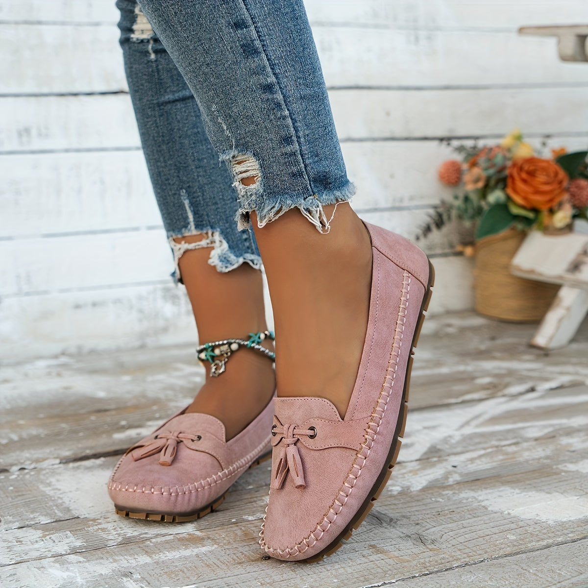 Mocassins Femme Constance-Line – vue latérale