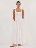 Robe Longue Femme Plissée – Silhouette Fluide et Élégante