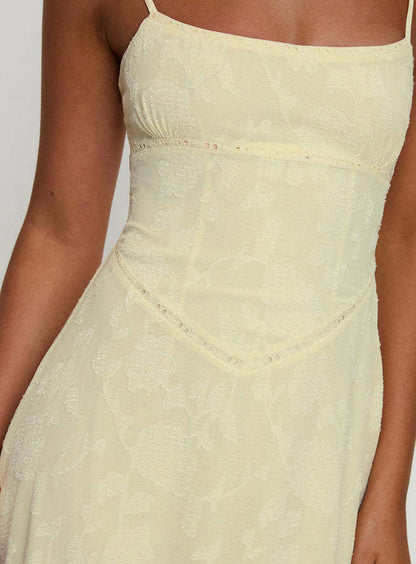 Robe Maxi Fleurie Élégante Femme – Bretelles Fines Dos Lacé