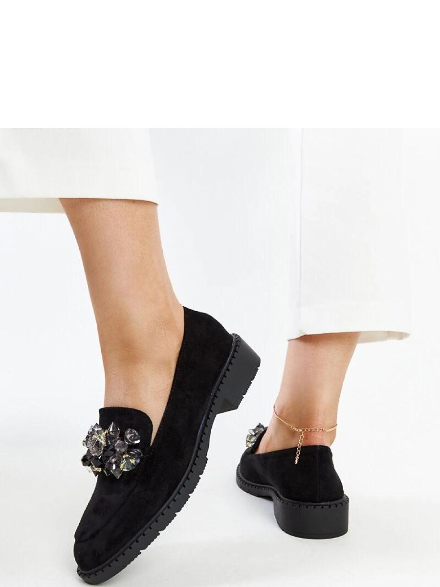 Mocassins Femme Fleur-Eva – vue de dessus