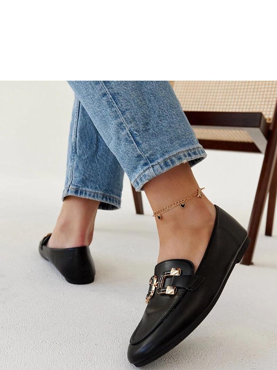 Mocassins Femme Fleur-Mia – détail de la tige