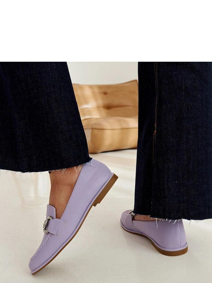 Mocassins Femme Fleur-Ana – détail de la tige