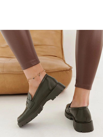 Mocassins Femme Fleur-Léna – détail de la tige