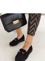 Mocassins Femme Fleur-Ella, Tendance Slip-On