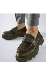 Mocassins Femme Fleur-Aya, Slip-On Sans Lacets