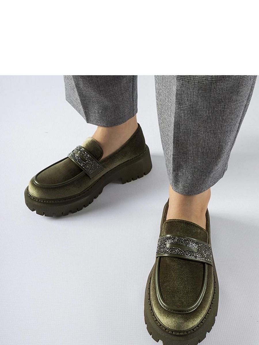 Mocassins Femme Fleur-Aya – vue de dessus