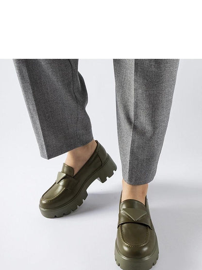 Mocassins Femme Fleur-Lila – vue latérale