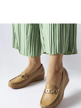 Mocassins Femme Fleur-Ilona, Tendance Slip-On