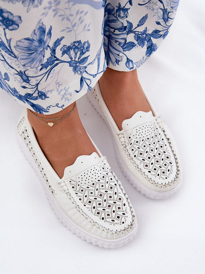 Mocassins Femme Margot-Lila – vue de dessus