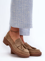 Mocassins Femme Ambre-Lyna, Slip-On Sans Lacets